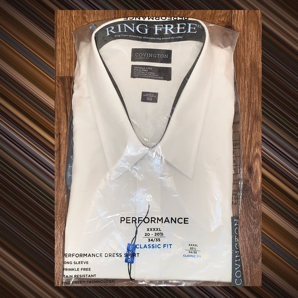 Covington Other - NWT Men’s Performance dress shirt. Neck 20-20.5